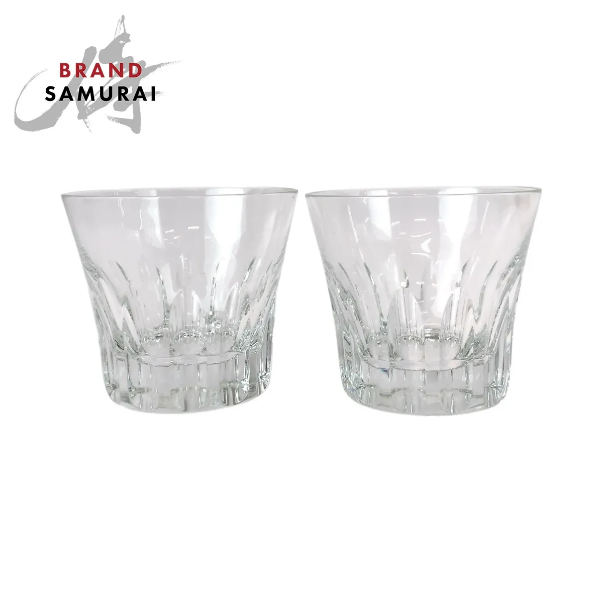 美品 Baccarat バカラ エトナ クリア  クリスタル /ガラス グラス ペアグラス ロックグラス レディース 600644 【中古】