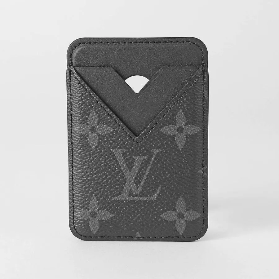 並行輸入 ルイヴィトン カードケース Louis Vuitton モノグラム・エクリプス ポルトカルト・マグネット M12602ユニセックス ブラック 黒