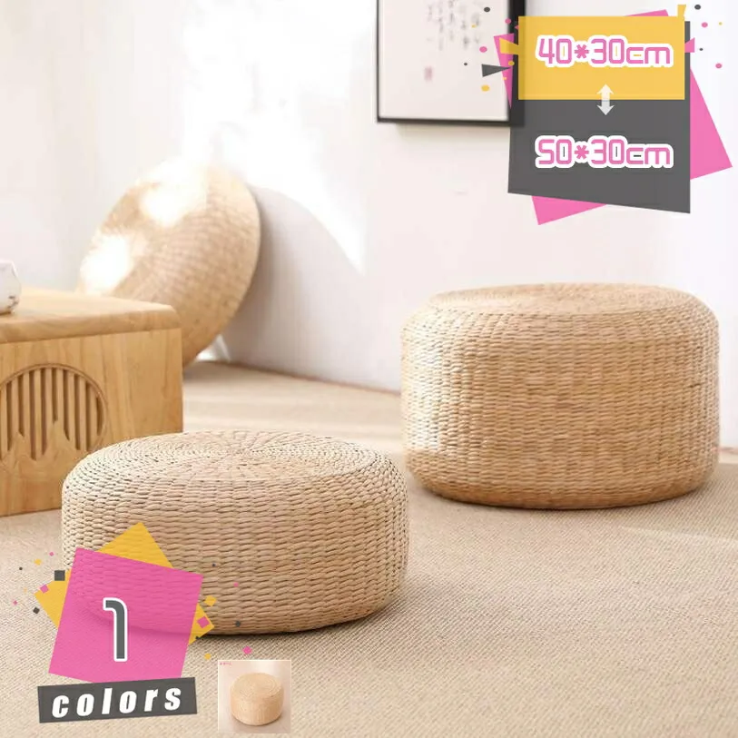 い草 座布団 ざぶとん 円座 丸型 天然素材 編んだざぶと 厚いクッション素材 たたみ用 瞑想 法事 和座布団 クッション シートクッション 丸 丸座布団 い草の座布団 円座 通気性 ウィンドウクッション 筵パッド バルコニー mdnat