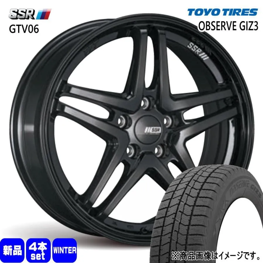 60系 プリウス  トーヨータイヤ 215/50R18  OBSERVE GIZ3 冬用 スタッドレスタイヤ GTV06