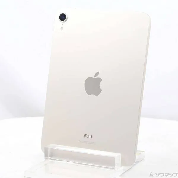【中古】Apple(アップル) iPad mini 第6世代 64GB スターライト MK7P3J／A Wi-Fi 【262-ud】