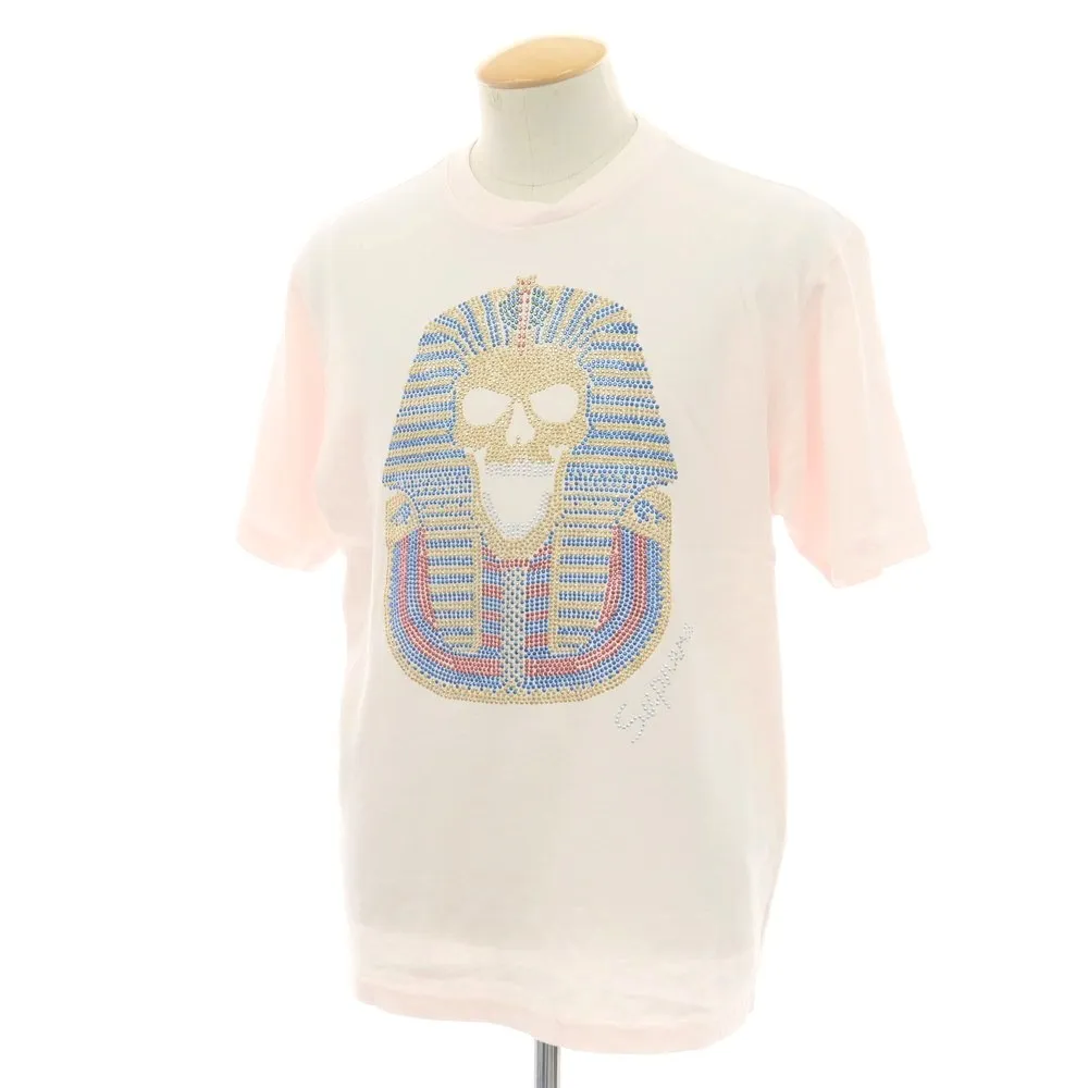 【中古】シュプリーム Supreme 2025年秋冬 King Tut S/S Top クルーネック 半袖Ｔシャツ ライトピンク【サイズS】【S/S】【状態ランクA】【メンズ】[BPD]