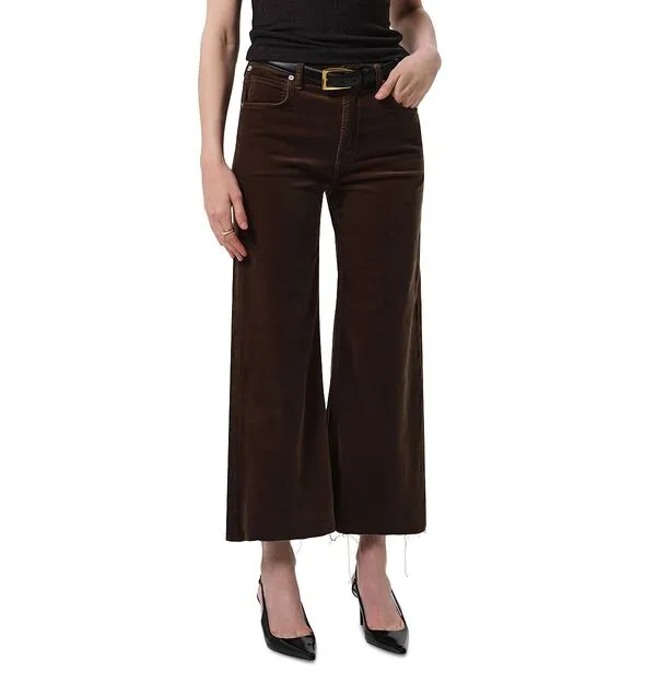 シチズンズ オブ ヒューマニティ レディース ボトムス デニムパンツ ワイドレッグ クロップド ジーンズ Citizens of Humanity Lyra Wide Leg Cropped Jeans in Costes
