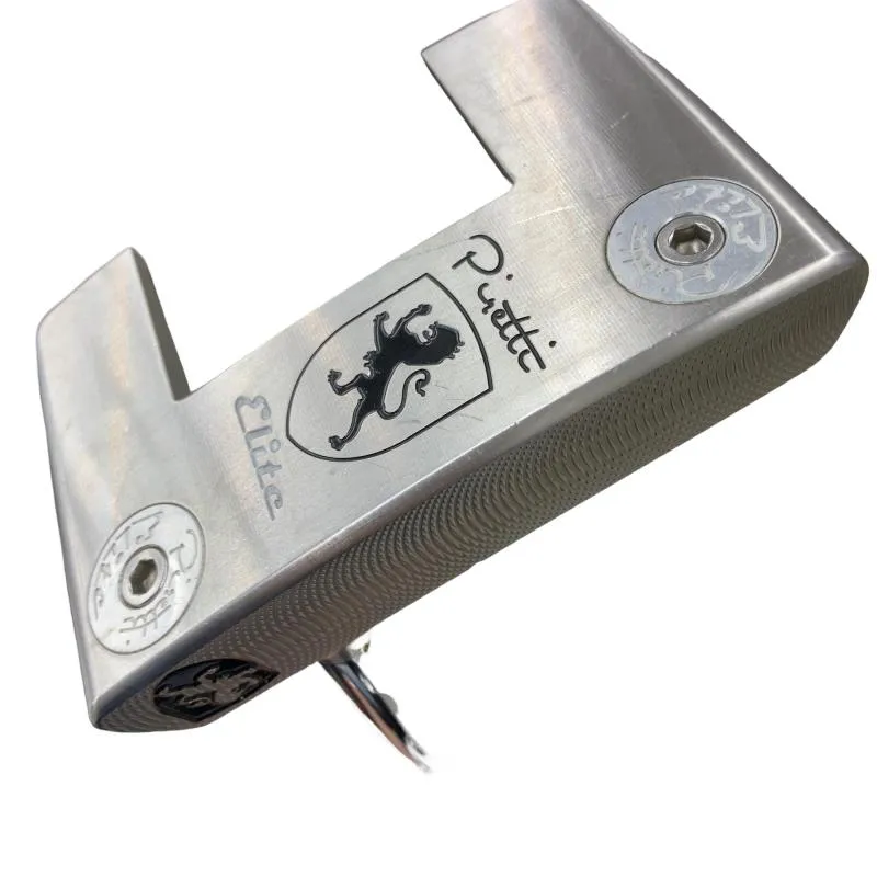 【中古】 Piretti Piretti Savona II Elite 34インチ パター PT スチール (フレックスその他) メンズ 男性用 右利き 右用 Cランク ゴルフクラブ