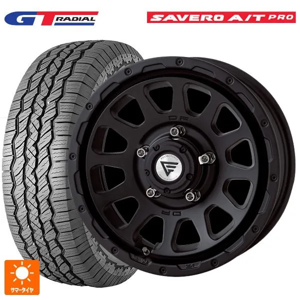 スズキ ジムニーノマド(JC74W)用 225/75R16 104T WEB限定販売 GTラジアル サベロ AT プロ ホワイトレター デルタフォース