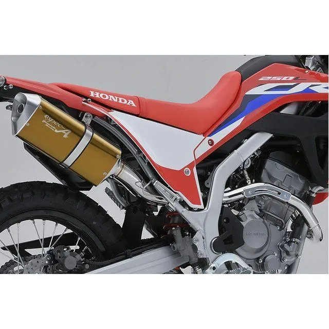 YAMAMOTO RACING CRF250L マフラー本体 CRF250L SPEC-A SUS TYPE-SA ゴールド ヤマモトレーシング