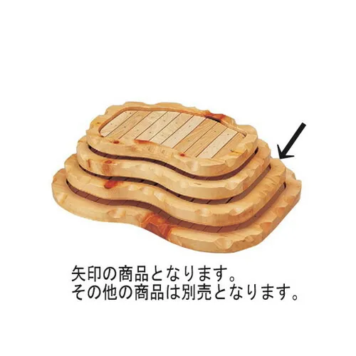 盛器 越前盛込器(大) [54 x 38 x 6cm] 木製品 (7-720-1) 【料亭 旅館 和食器 飲食店 業務用】