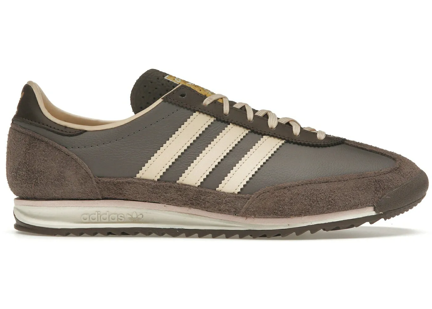 アディダス チャコール 砂色 サンド 茶色 ブラウン WOMEN スニーカー レディース ADIDAS SL 72 OG CHARCOAL CRYSTAL SAND BROWN (WOMEN) / CHARCOAL CRYSTAL SAND BROWN