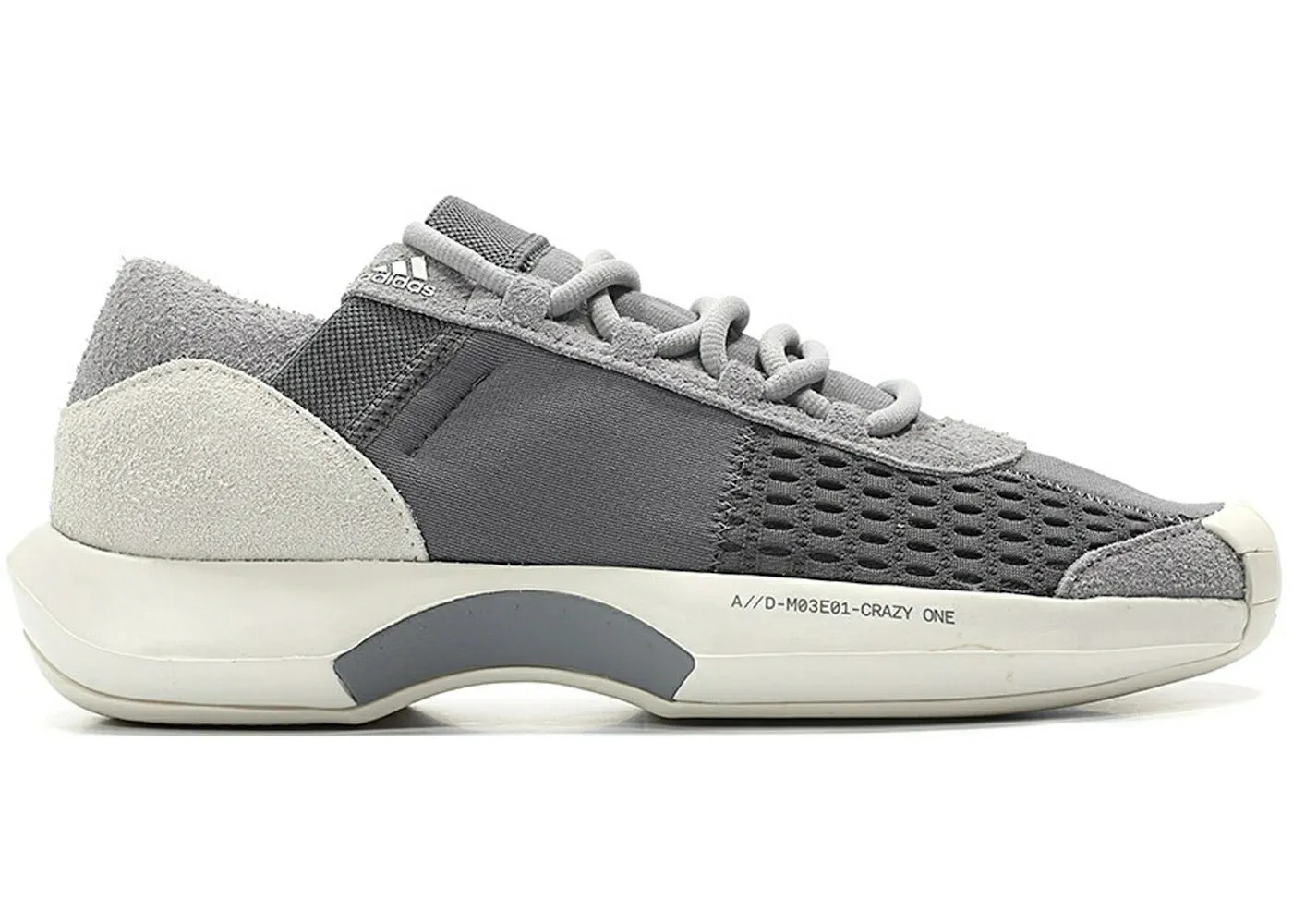 アディダス クレイジー 灰色 グレー パワー 赤 レッド スニーカー メンズ ADIDAS CRAZY 1 A//D / GREY THREE GREY FOUR POWER RED
