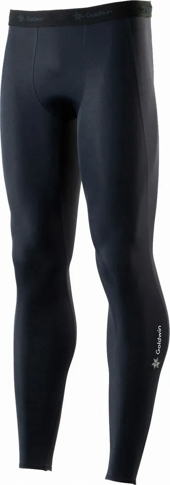 C3fit(シースリーフィット) メンズ コンプレッションロングタイツ（ブラック・サイズ：3） GW-GC04351-BK-3 Goldwin