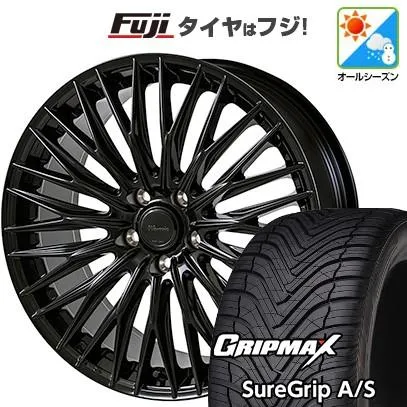 新品国産車用 5穴114.3車 オールシーズンタイヤ ホイール4本セット 225/40R19 シュアグリップ オールシーズン モンツァ ワーウィック クライヴァー 19インチ
