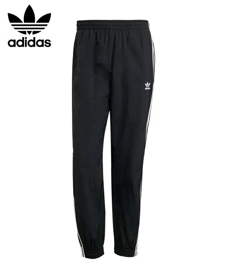 アディダス adidas メンズ パンツ ADICOLOR WOVEN FIREBIRD TRACKPANTS ブラック IT2501 ジャージ トラックパンツ ボトムス ユニセックス スリーストライプス スポーティー セットアップ