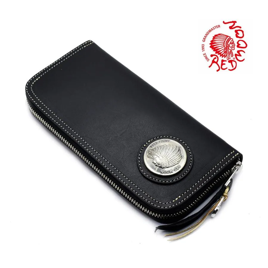 レッドムーン 財布 長財布 ロングウォレット　ベーシックライン ラウンドウォレット LP2000-RMA OBK ブラック REDMOON 爆買