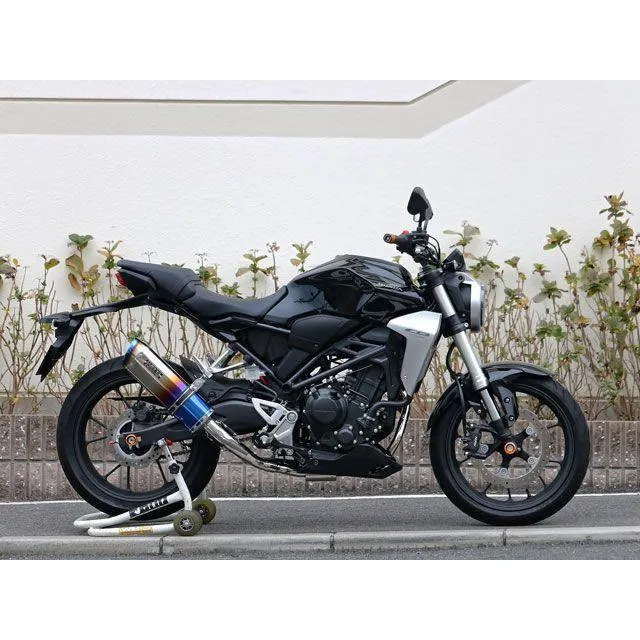 ダブルアールズ CB250R SS-OVAL フルエキゾースト（焼色） WR’S