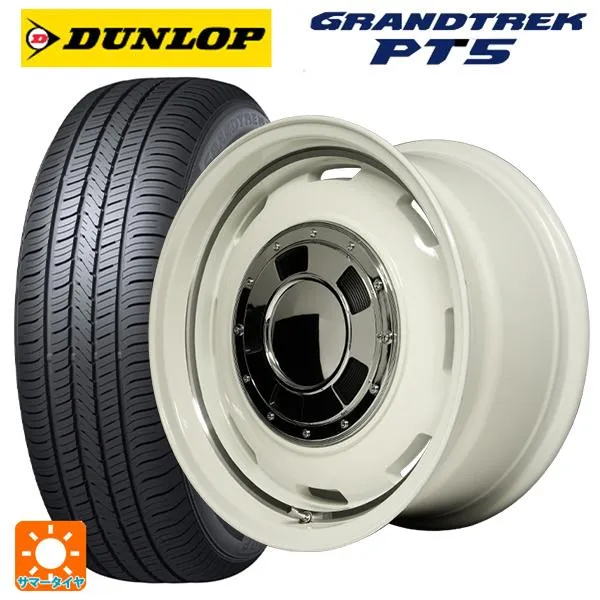 送料無料 サマータイヤホイール 4本セット 225/70R16 103H ダンロップ グラントレックPT5 エムアイディー ガルシア シスコ 16-6