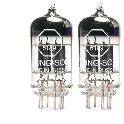 真空管 ギター・ベース アンプ Tung-Sol 12AU7w pair Brand New Tung-Sol Reissue 12AU7 6189 ECC82 GAI