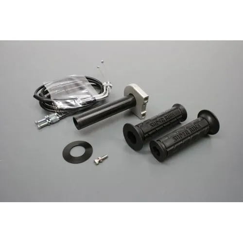 ACTIVE 車種別スロットルキット TYPE-3 巻取φ42/メッキ金具 ガンメタ CBR250R/ABS(11-13) 1061743 バイク