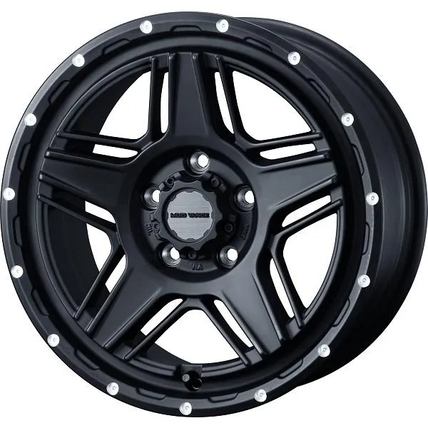 WEDS ADVENTURE ホイール MUD VANCE 07 FULL MAT BLACK 16インチ×5.5J ＋22 5H139.7 入数：1台分(4本) 40533