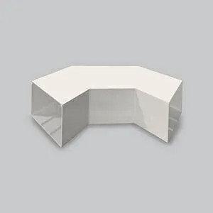 【送料無料】サンテレホン MDLM85 平面大マガリ 8号 クリーム【在庫目安:お取り寄せ】| サプライ 配線保護 配線 保護 ケーブル オプション カバー モジュール モール 収納