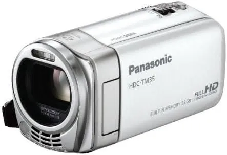 【中古】 パナソニック デジタルハイビジョンビデオカメラ ホワイト HDC-TM35-W  当店保証30日間 人気 ミラーレス 一眼レフ 交換レンズ カメラ
