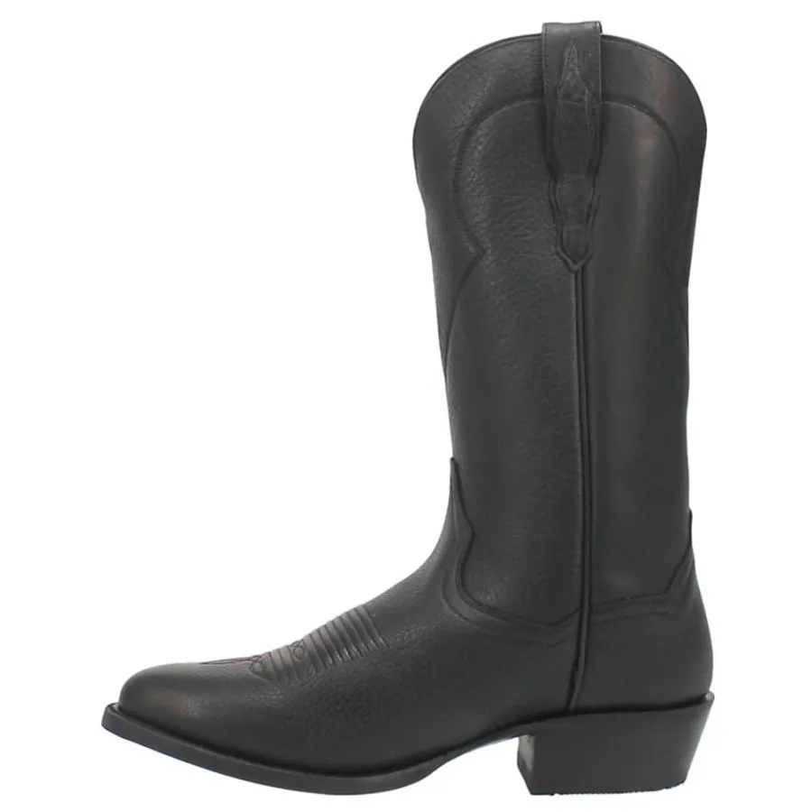 【並行輸入品】Dan Post Men's Pike Western Boot, Black, 9.5