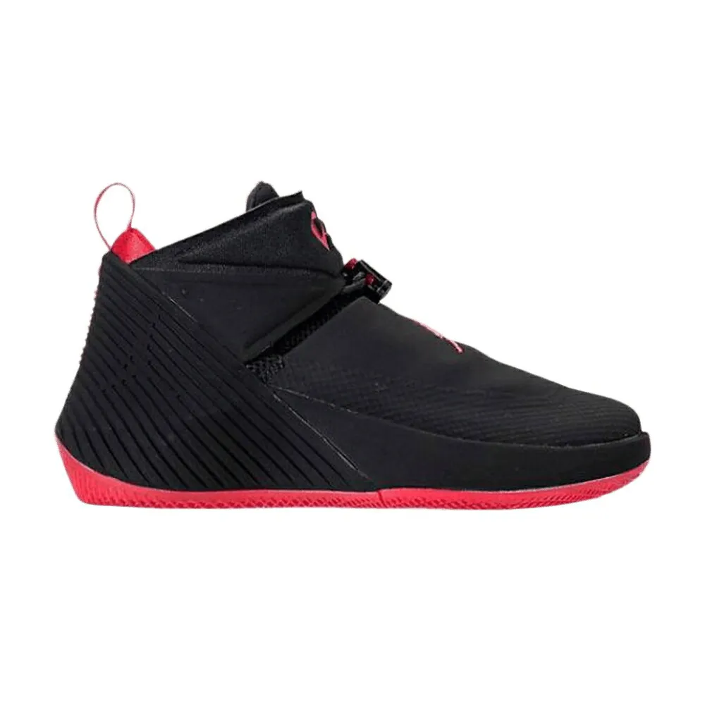 ナイキ 黒色 ブラック 赤 レッド エアジョーダン ZER0.1 スニーカー メンズ AIR JORDAN AIR JORDAN WHY NOT BG / BLACK GYM RED
