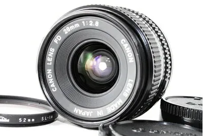 【中古】 Canon キヤノン New FD 28mm F2.8