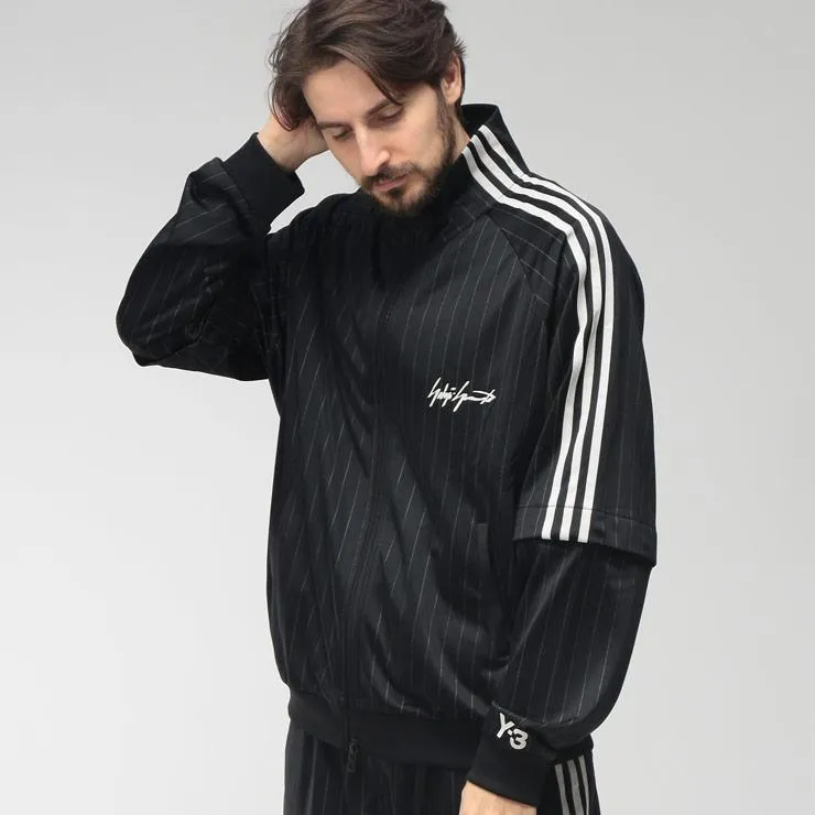 ワイスリー Y-3 メンズ トラックジャケット 袖着脱 ストライプ フルジップ ジャケット Y3KQ9719 ブランド アウター ブルゾン スポーツ 半袖 長袖