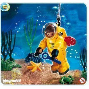 プレイモービル #4479 アンダーウォーター 探検 DEEP SEA DIVER