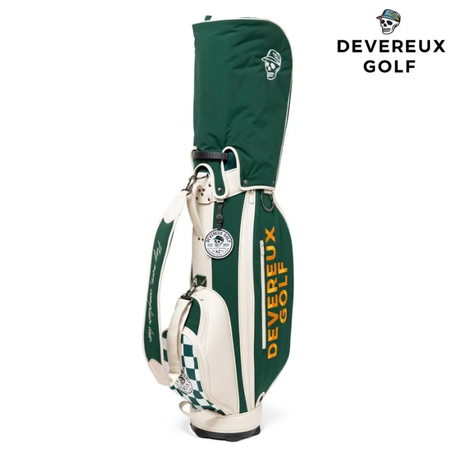 DEVEREUX GOLF デバローゴルフ キャディバッグ DVG JTG CB 75762811 キャディバッグ ゴルフバック グリーン2026ss 自立式モデル スタンド