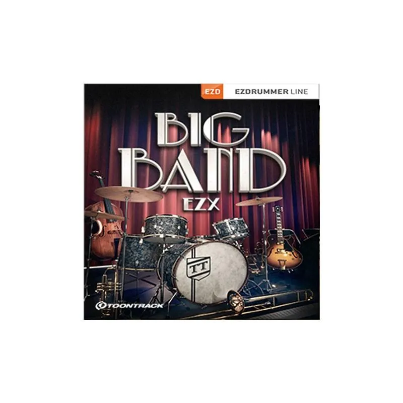 TOONTRACK EZX - BIG BAND(オンライン納品)(2時間以内に納品)