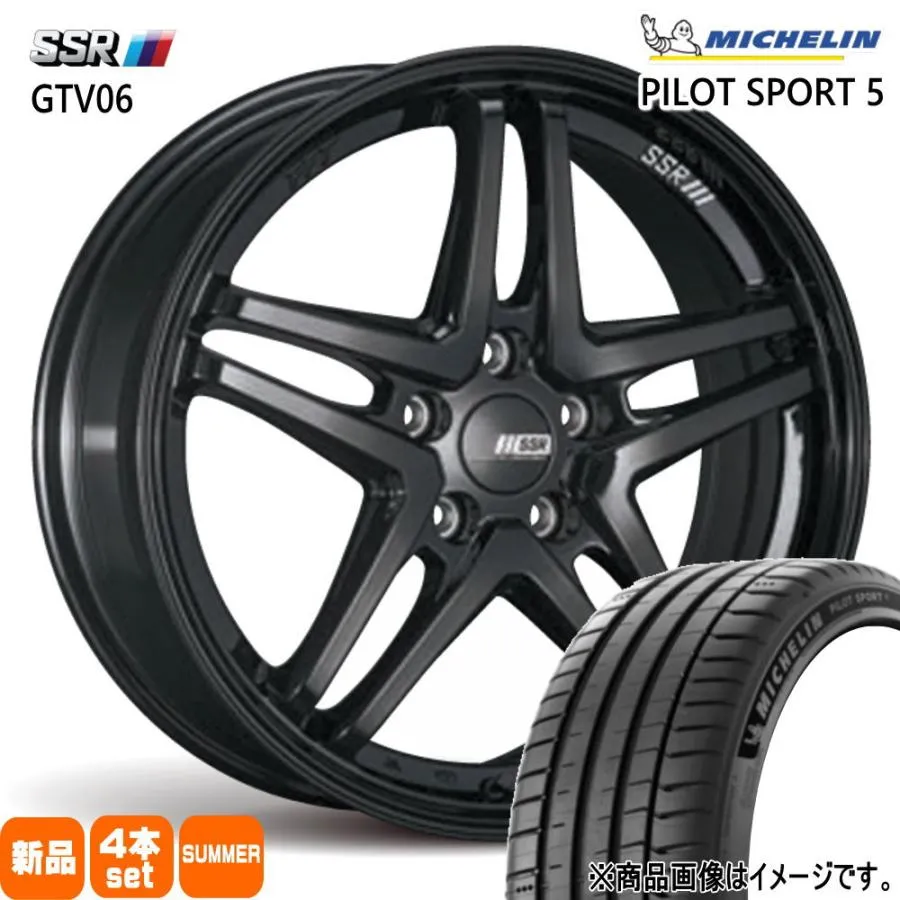 クラウン  ミシュラン 225/45R18 95Y XL PILOT SPORT 5 夏用 サマータイヤ GTV06