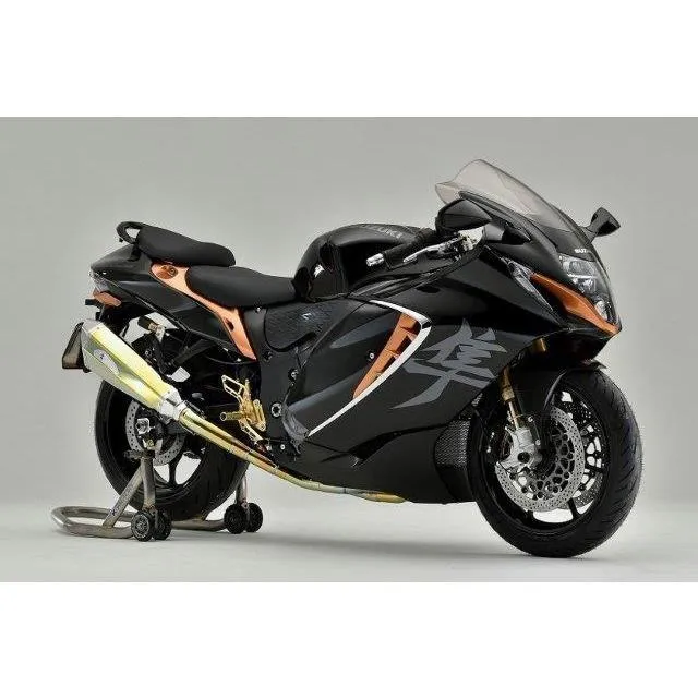 GSX1300R 隼(21-) ハヤブサ チタン フルエキゾーストマフラー 政府認証 JMCA認証 ゴールド  ケーファクトリー 268KOPAC1M0000