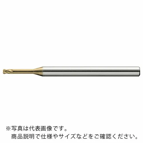 ユニオンツール 超硬エンドミルHLRS 4枚刃ロングネックラジアス 外径3×コーナー半径R0.5×有効長36×刃長2.4×首径2.92×全長80 ( HLRS4030-05-360 (293-8364) ) ユニオンツール(株)