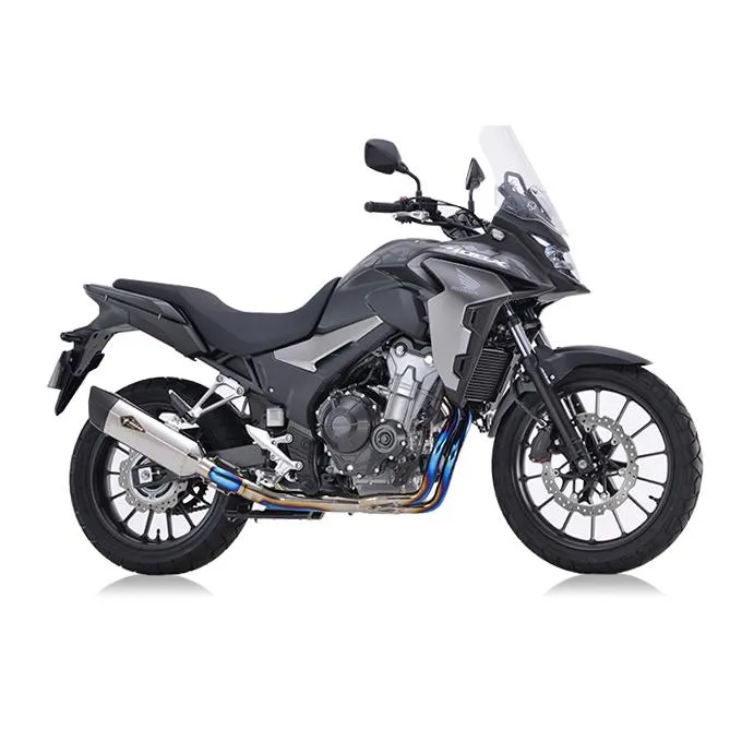 リアルスペック フルエキ シングル Type S チタンポリッシュ r's gear（アールズギア） 400X（17〜18、19年）