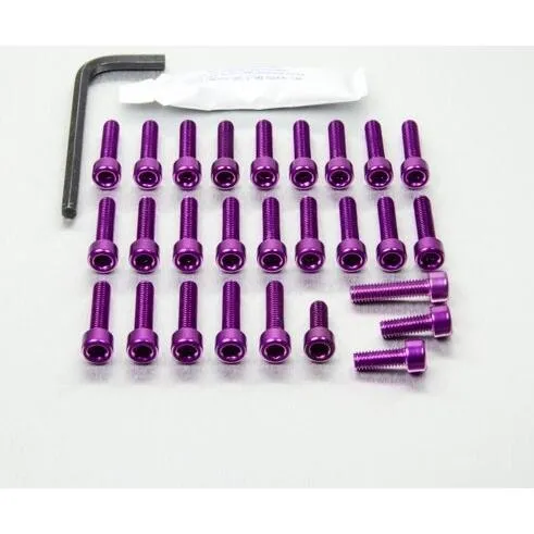 PRO BOLT プロボルト エンジンボルトキット カラー：パープル YZF-R3 YAMAHA ヤマハ その他エンジンパーツオプション・補修部品 エンジンパーツ エンジン