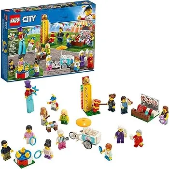 【中古】レゴLEGO シティ ミニフィグセット - 楽しいお祭り 60234 ブロック おもちゃ 男の子 車