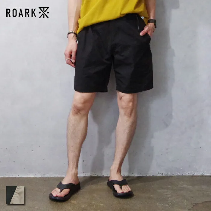 ROARK (ロアーク) BOATMAN TECH SHORTS  (RSJ1022) メンズボトムス ショートパンツ 透湿 速乾 耐摩耗 ストレッチ 撥水 耐久性 オリジナルファブリック ウエスト調整可能