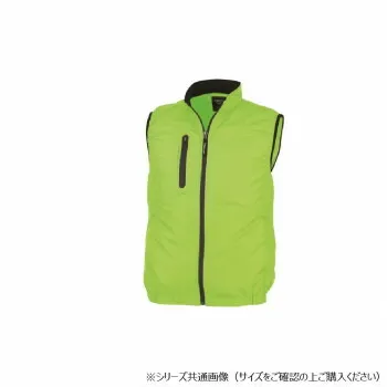 ジーベック(XEBEC)  XE98010  空調服ベスト  イエローグリーン  LL