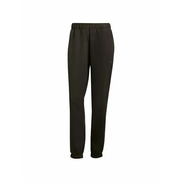 アディダス レディース カジュアルパンツ ボトムス Yoga essentials logo track pants Brown