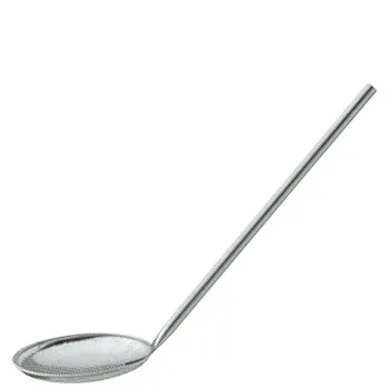 UK 18-8 ﾊﾟﾝﾁﾝｸﾞ 尺長 そば揚 21cm【ざる・カゴ】【給食道具】【厨房用品】【ステンレス】【キッチン用品】【調理用具】【キッチンツール】【下ごしらえ用品】【中華用品】【そば・スパゲティ用品】