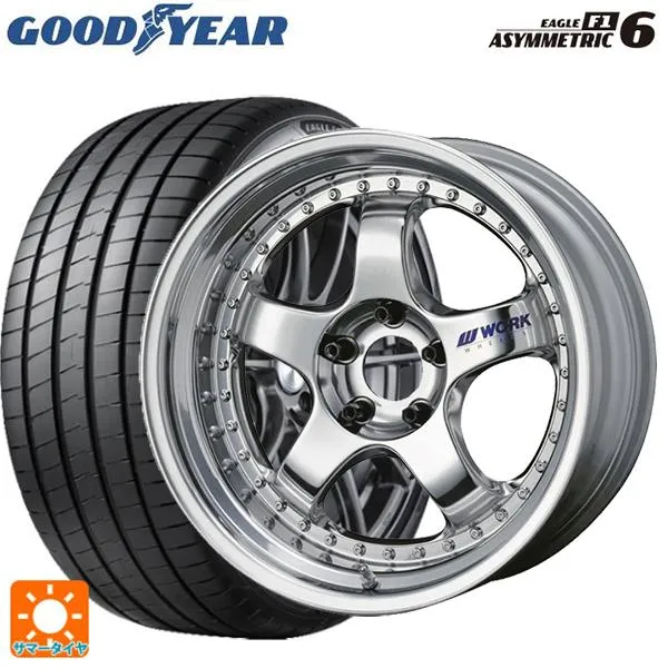ミツビシ デリカD:5(3DA系)用 245/45R19 102Y XL グッドイヤー イーグル F1 アシメトリック6 マイスター S1 3ピース