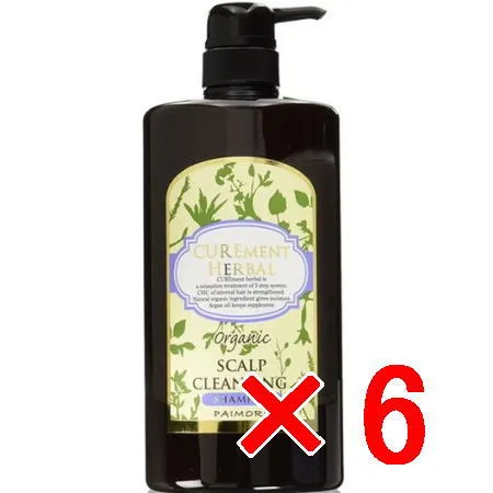 ☆【送料無料】 パイモア  π more ／ キュアメントハーバル スキャルプクレンジングシャンプー 1000mL  【6個】美容室専売品 ヘアシャンプー