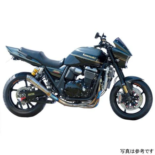 EX-14TUVT3 ナイトロレーシング 4in1機械曲げチタンEXマフラー UPタイプ ヴァリアントチタン 365mm ZRX1200ダエグ SP店