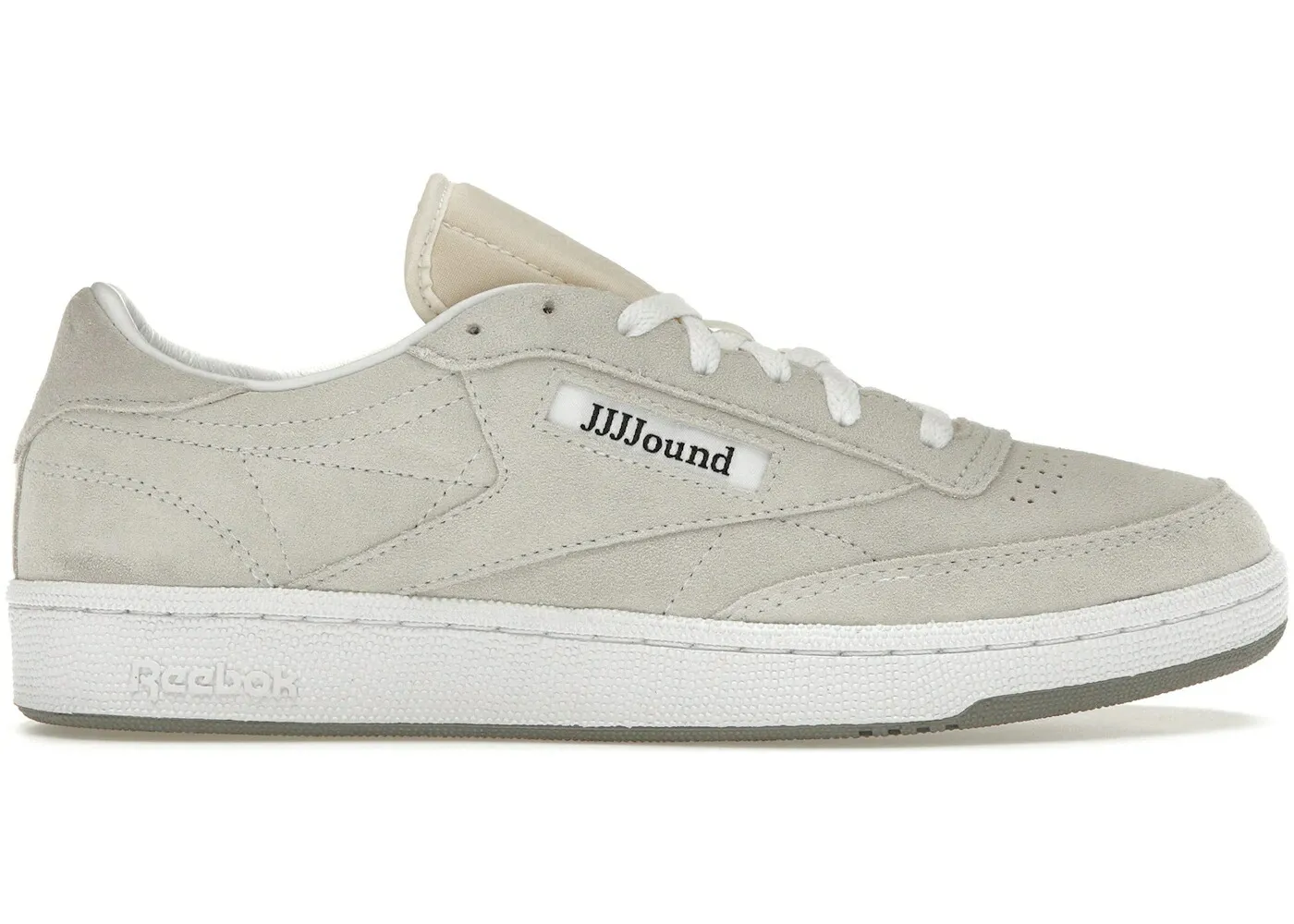 リーボック クラブ スエード スウェード 白色 ホワイト 灰色 グレー スニーカー メンズ REEBOK CLUB C 85 JJJJOUND CHALK SUEDE / FOOTWEAR WHITE CHALK SPACE GREY