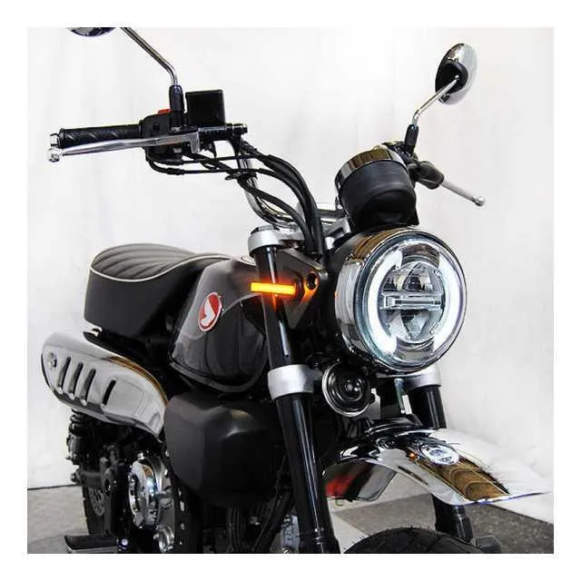 【並行輸入品】 レイジサイクル 18+ ホンダ モンキー フロントウインカー New Rage Cycles NEW Tur 取寄せ T14 MONKEY-FB