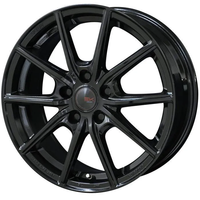 DUNLOP WINTER MAXX WM02 205/65R15 94Q ENKEI SEIN EK ソリッドブラック 15インチ 6J+45 5H-100 4本セット