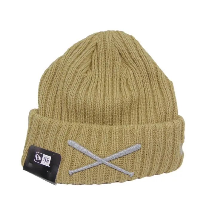ニューエラ New Era 【 Justfitteds X  Rib Cuff Beanie Camel Unisex 】 キャップ 帽子 camel キャメル ユニセックス
