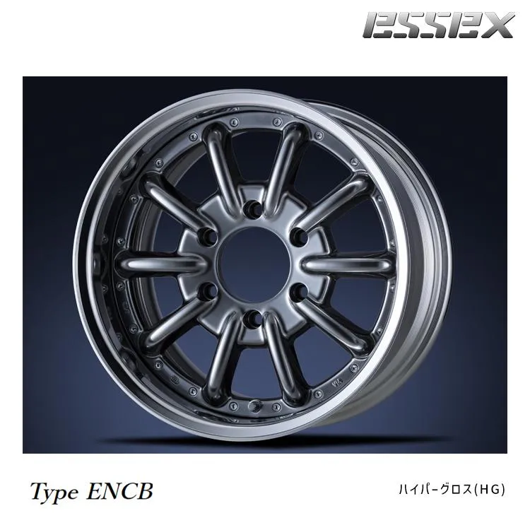 17インチ 6H139.7 10J 10J-9〜35 6穴 ホイール 【4本セット 新品】  ENCB-17 2P 送料無料 エセックス