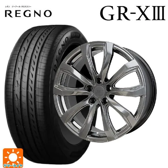 在庫有 送料無料 サマータイヤホイールセット 225/40R19 93W XL ブリヂストン レグノ GR-X3 正規品 # ホットスタッフ シュティ